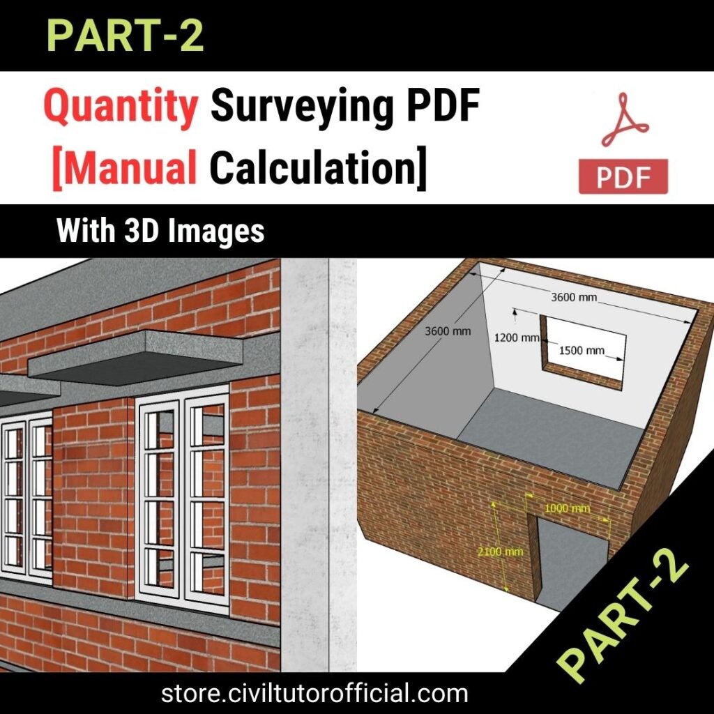 Quantity surveying - Part 2 - Civil Tutor store