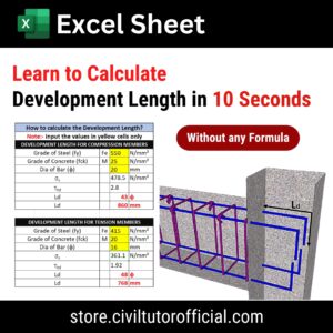 How to calculate development length